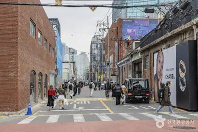 상수동 카페거리