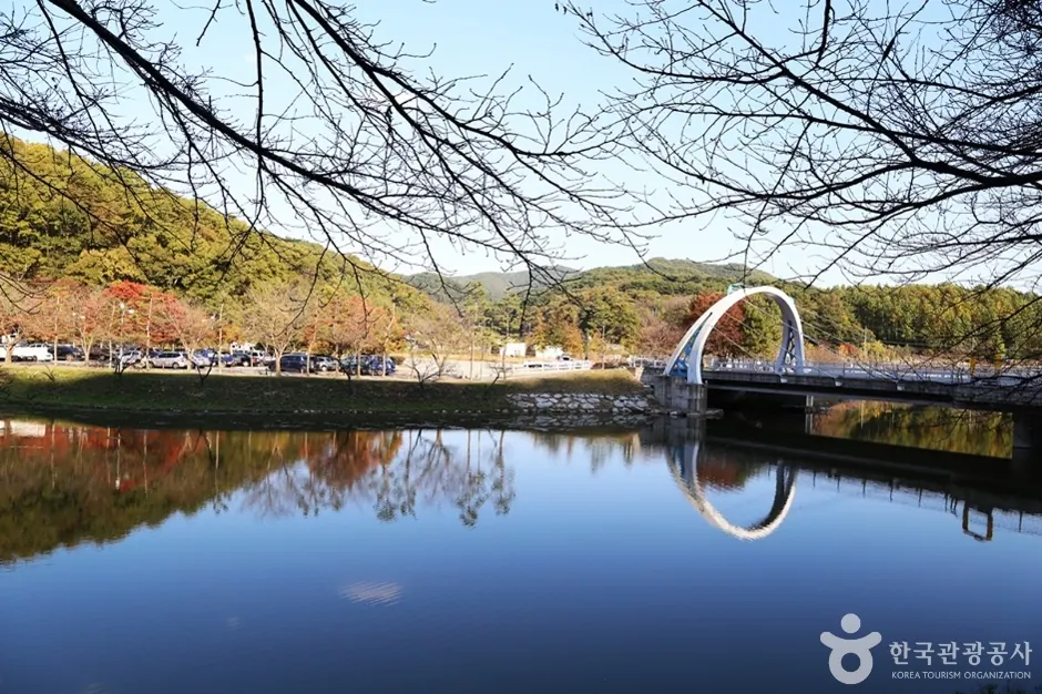 입곡 저수지 드라이브길